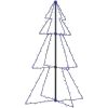 Ljuskon för julgran 160 LED inne/ute 78x120 cm vidaXL 120 x 78 cm – miniatyr 2