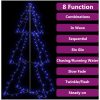 Ljuskon för julgran 160 LED inne/ute 78x120 cm vidaXL 120 x 78 cm – miniatyr 4