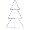 Ljuskon för julgran 160 LED inne/ute 78x120 cm vidaXL 120 x 78 cm – miniatyr 6