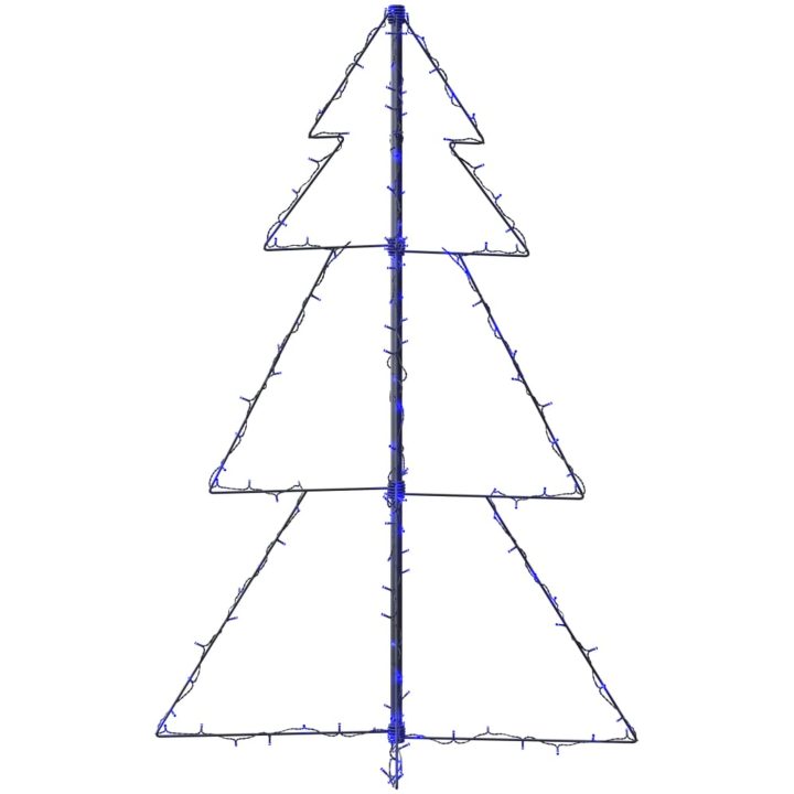 Ljuskon för julgran 160 LED inne/ute 78x120 cm vidaXL 120 x 78 cm – bild 6