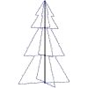 Ljuskon för julgran 200 LED inne/ute 98x150 cm vidaXL 150 x 98 cm – miniatyr 2