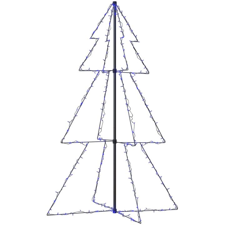 Ljuskon för julgran 200 LED inne/ute 98x150 cm vidaXL 150 x 98 cm – bild 2