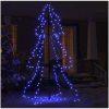 Ljuskon för julgran 200 LED inne/ute 98x150 cm vidaXL 150 x 98 cm – miniatyr 3