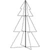 Ljuskon för julgran 200 LED inne/ute 98x150 cm vidaXL 150 x 98 cm – miniatyr 4