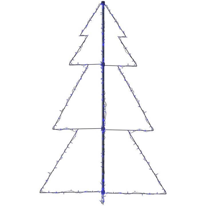 Ljuskon för julgran 200 LED inne/ute 98x150 cm vidaXL 150 x 98 cm – bild 5