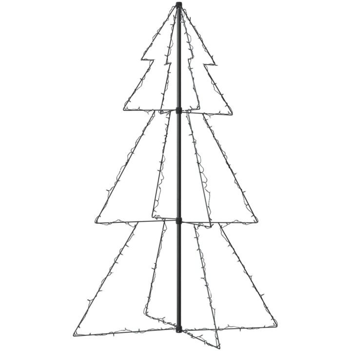Ljuskon för julgran 200 LEDs inne/ute 98x150 cm vidaXL 150 x 98 cm – bild 5