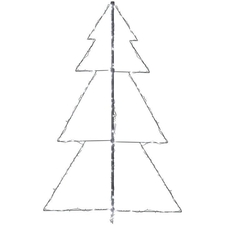 Ljuskon för julgran 200 LEDs inne/ute 98x150 cm vidaXL 150 x 98 cm – bild 6