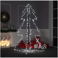 Ljuskon för julgran 200 LEDs inne/ute 98x150 cm vidaXL