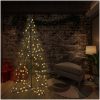 Ljuskon för julgran 240 LED inne/ute 115x150 cm vidaXL 150 x 115 cm – miniatyr 1