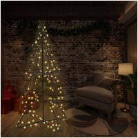 Ljuskon för julgran 240 LED inne/ute 115x150 cm vidaXL