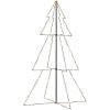 Ljuskon för julgran 240 LED inne/ute 118x180 cm vidaXL 180 x 118 cm – miniatyr 2