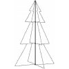 Ljuskon för julgran 240 LED inne/ute 118x180 cm vidaXL 180 x 118 cm – miniatyr 5