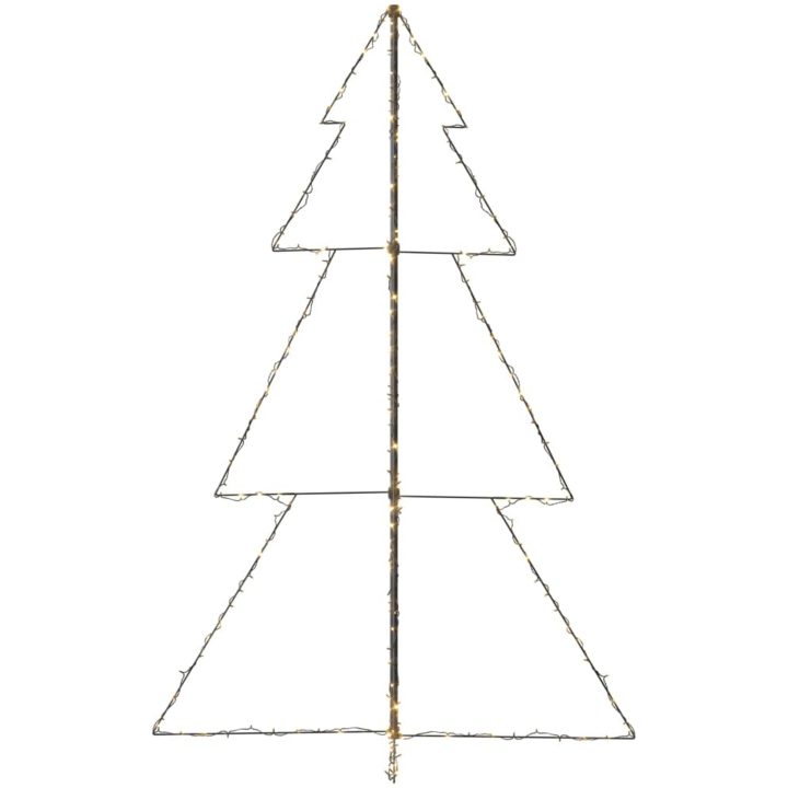 Ljuskon för julgran 240 LED inne/ute 118x180 cm vidaXL 180 x 118 cm – bild 6
