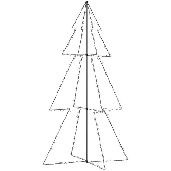 Ljuskon för julgran 300 LED inne/ute 120x220 cm vidaXL 220 x 120 cm – bild 4