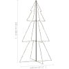 Ljuskon för julgran 300 LED inne/ute 120x220 cm vidaXL 220 x 120 cm – miniatyr 7