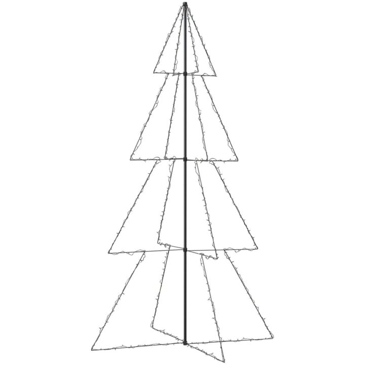 Ljuskon för julgran 360 LED inne/ute 143x250 cm vidaXL 250 x 143 cm – bild 4