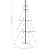 Ljuskon för julgran 360 LED inne/ute 143x250 cm vidaXL 250 x 143 cm – miniatyr 7