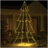 Ljuskon för julgran 360 LED inne/ute 143x250 cm vidaXL 250 x 143 cm – miniatyr 1