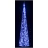 Ljuskon LED akryl blå 120 cm vidaXL 120 cm – miniatyr 4