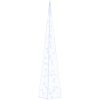 Ljuskon LED akryl blå 90 cm vidaXL 90 cm – miniatyr 2