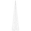 Ljuskon LED akryl blå 90 cm vidaXL 90 cm – miniatyr 3
