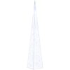 Ljuskon LED akryl blå vidaXL 60 cm – miniatyr 2