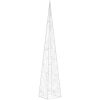 Ljuskon LED akryl blå vidaXL 60 cm – miniatyr 3