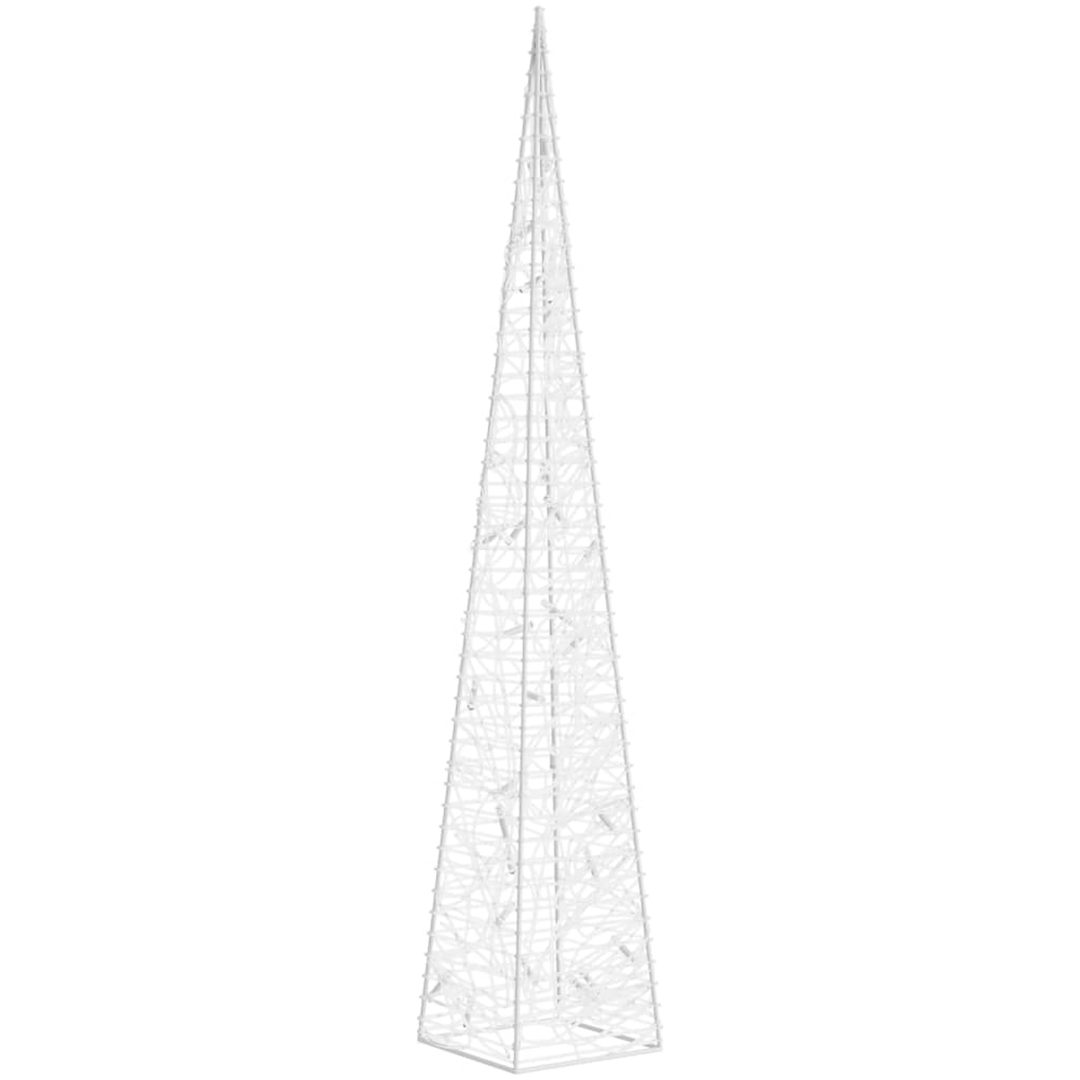 Ljuskon LED akryl blå vidaXL 60 cm – bild 3