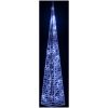 Ljuskon LED akryl blå vidaXL 60 cm – miniatyr 4