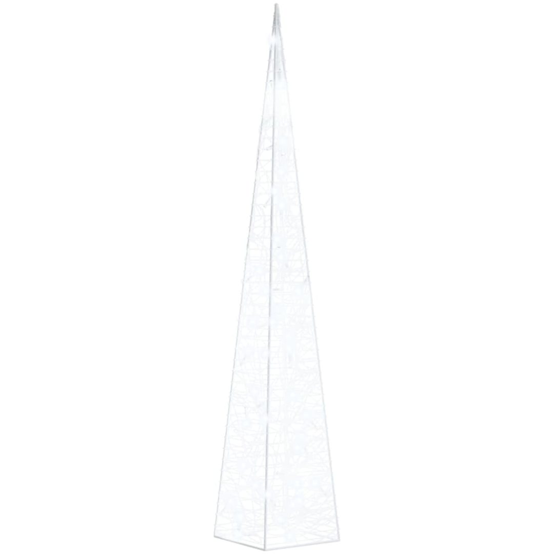Ljuskon LED akryl kall vit vidaXL 90 cm – bild 2