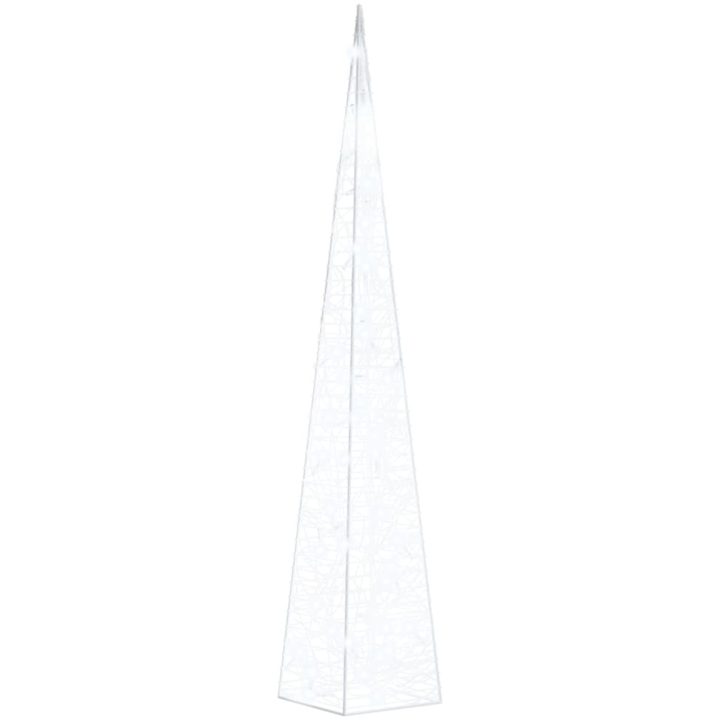 Ljuskon LED akryl kall vit vidaXL 90 cm – bild 2
