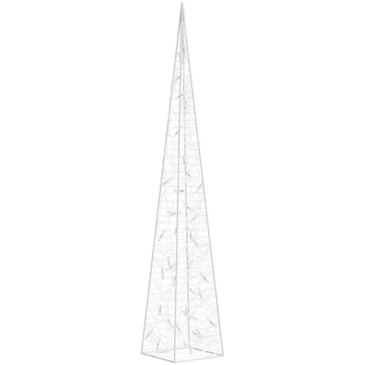 Ljuskon LED akryl kall vit vidaXL 90 cm – bild 3