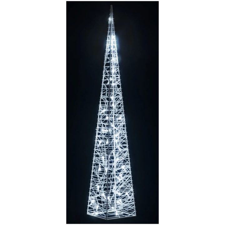Ljuskon LED akryl kall vit vidaXL 90 cm – bild 4
