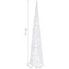 Ljuskon LED akryl kall vit vidaXL 90 cm – miniatyr 9
