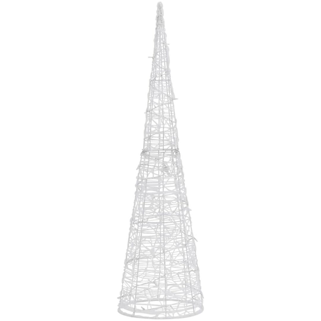 Ljuskon LED pyramid akryl blå 120 cm vidaXL 120 cm – bild 4