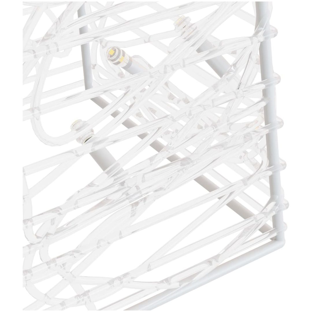 Ljuskoner LED set akryl kall vit vidaXL 60/90/120 cm – bild 7