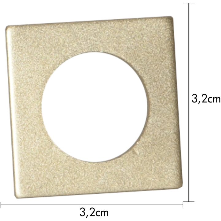 Ljusmanschett 7-pack Accessorize Guld Star Trading 3,2 x 3,2 cm – bild 2