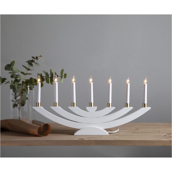 Ljusmanschett 7-pack Accessorize Guld Star Trading Rund upphöjd – bild 6