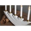 Ljusmanschett 7-pack Accessorize Guld Star Trading Rund upphöjd – miniatyr 3