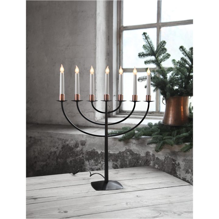 Ljusmanschett 7-pack Accessorize Koppar Star Trading – bild 7