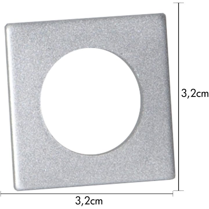Ljusmanschett 7-pack Accessorize Silver Star Trading Kvadrat – bild 4