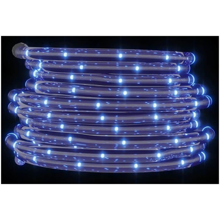Ljusslang med 120 lysdioder kallvit PVC vidaXL 5 m – bild 4