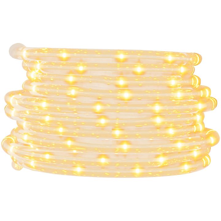 Ljusslang med 1200 lysdioder varmvit PVC vidaXL 50 m – bild 3