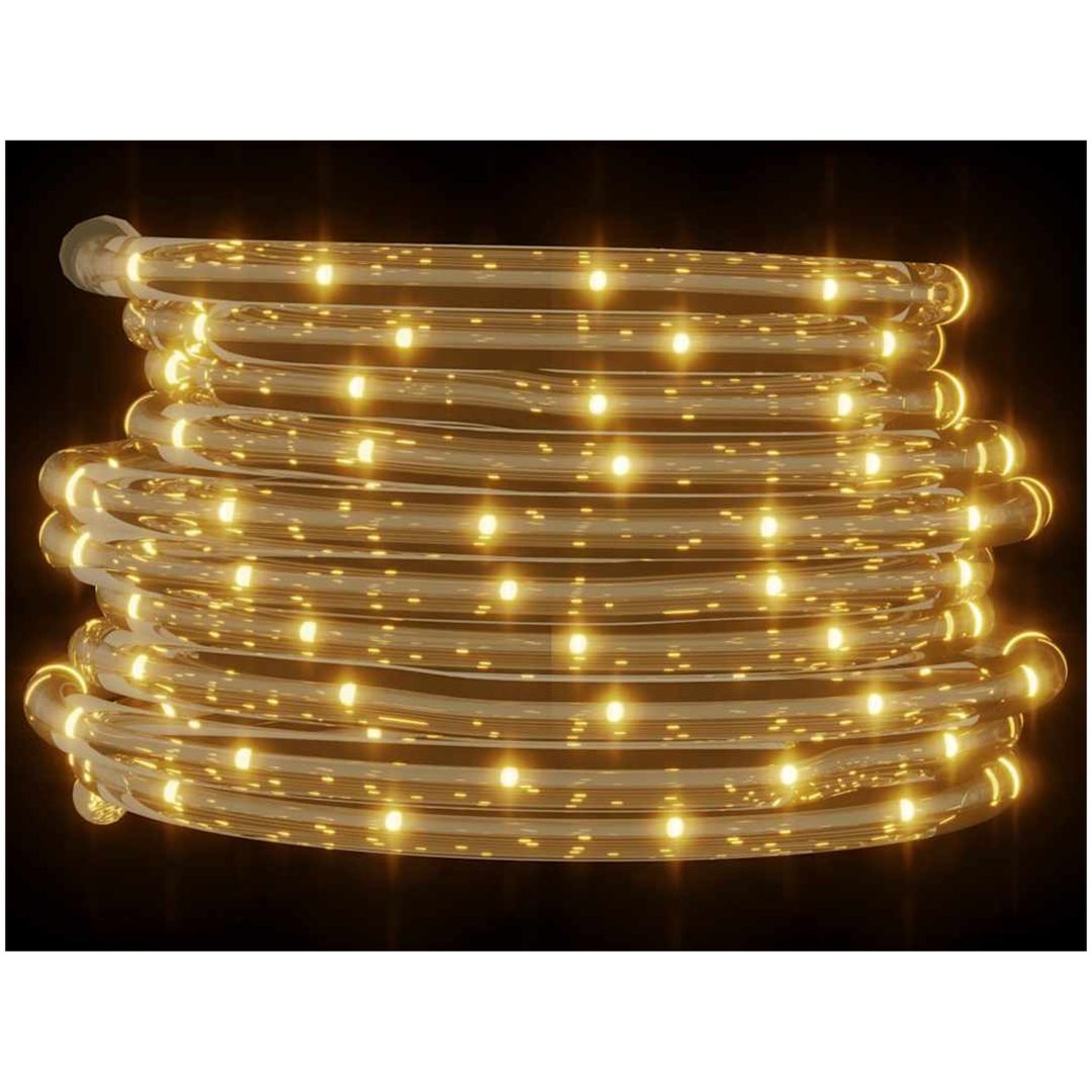 Ljusslang med 1200 lysdioder varmvit PVC vidaXL 50 m – bild 4