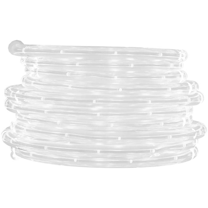 Ljusslang med 240 lysdioder kallvit PVC vidaXL 10 m – bild 6