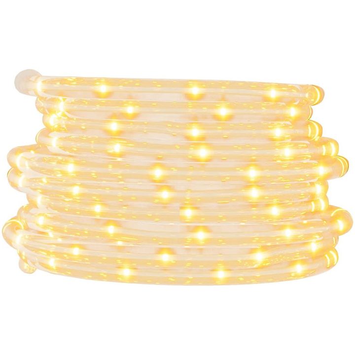 Ljusslang med 240 lysdioder varmvit PVC vidaXL 10 m – bild 3