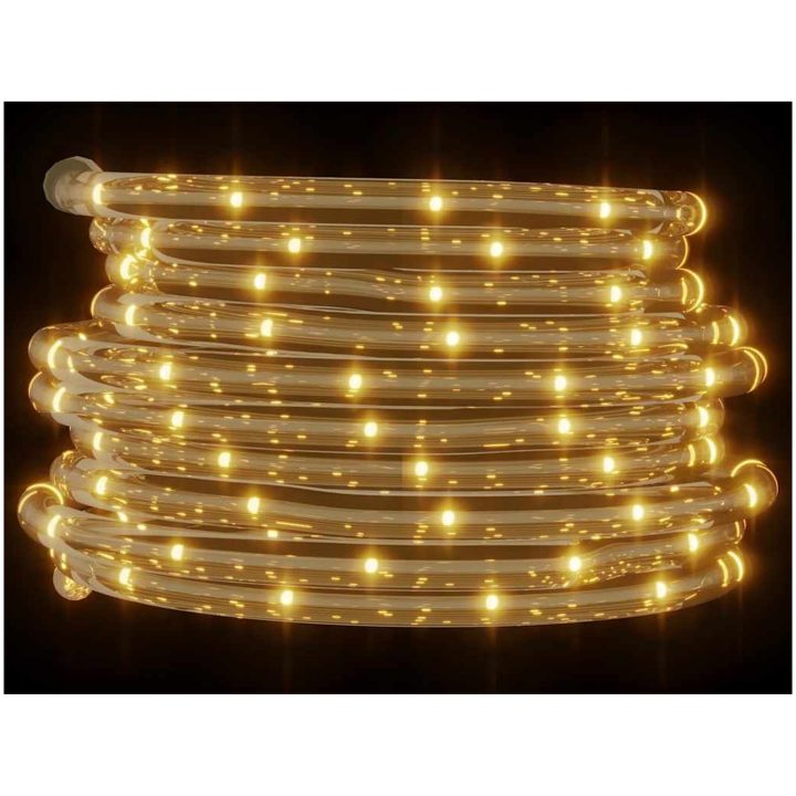 Ljusslang med 480 lysdioder varmvit PVC vidaXL 20 m – bild 4
