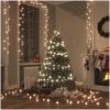 Ljusslinga 2000 LED inne/ute 200m IP44 varmvit vidaXL 200 m – miniatyr 1