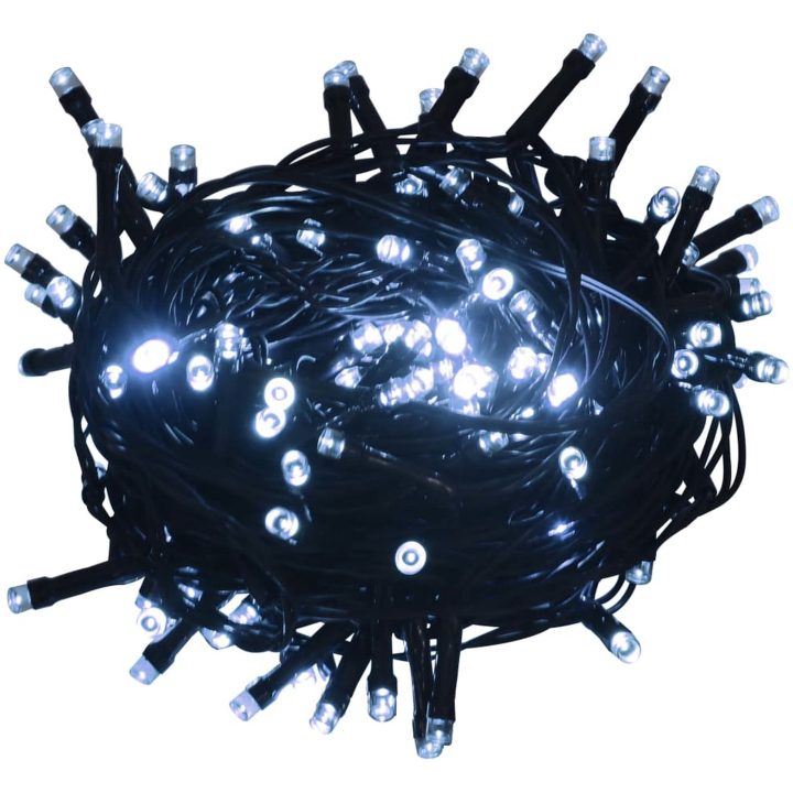 Ljusslinga 2000 LED inne/ute IP44 kallvit vidaXL 200 m – bild 2
