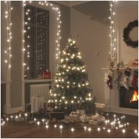 Ljusslinga 600 LED inne/ute IP44 60 m kallvit vidaXL